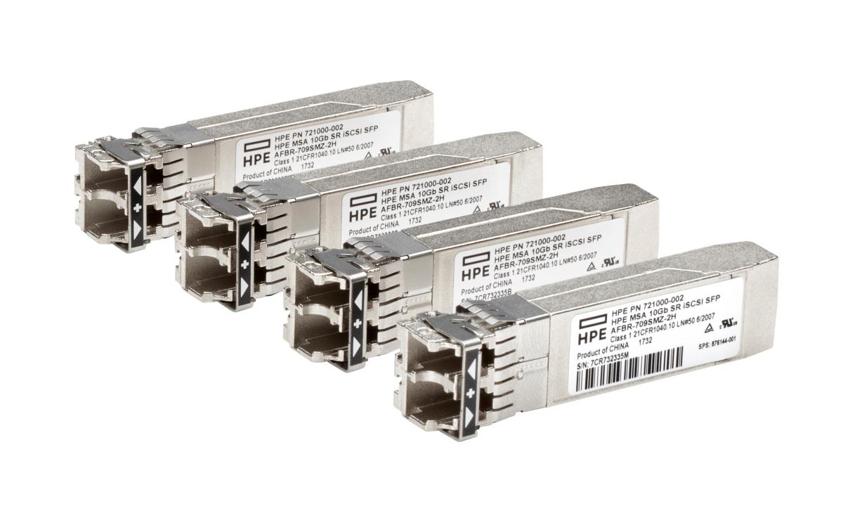 Transceiver MSA 10GB Short Range iSCSI SFP+ 4-pack