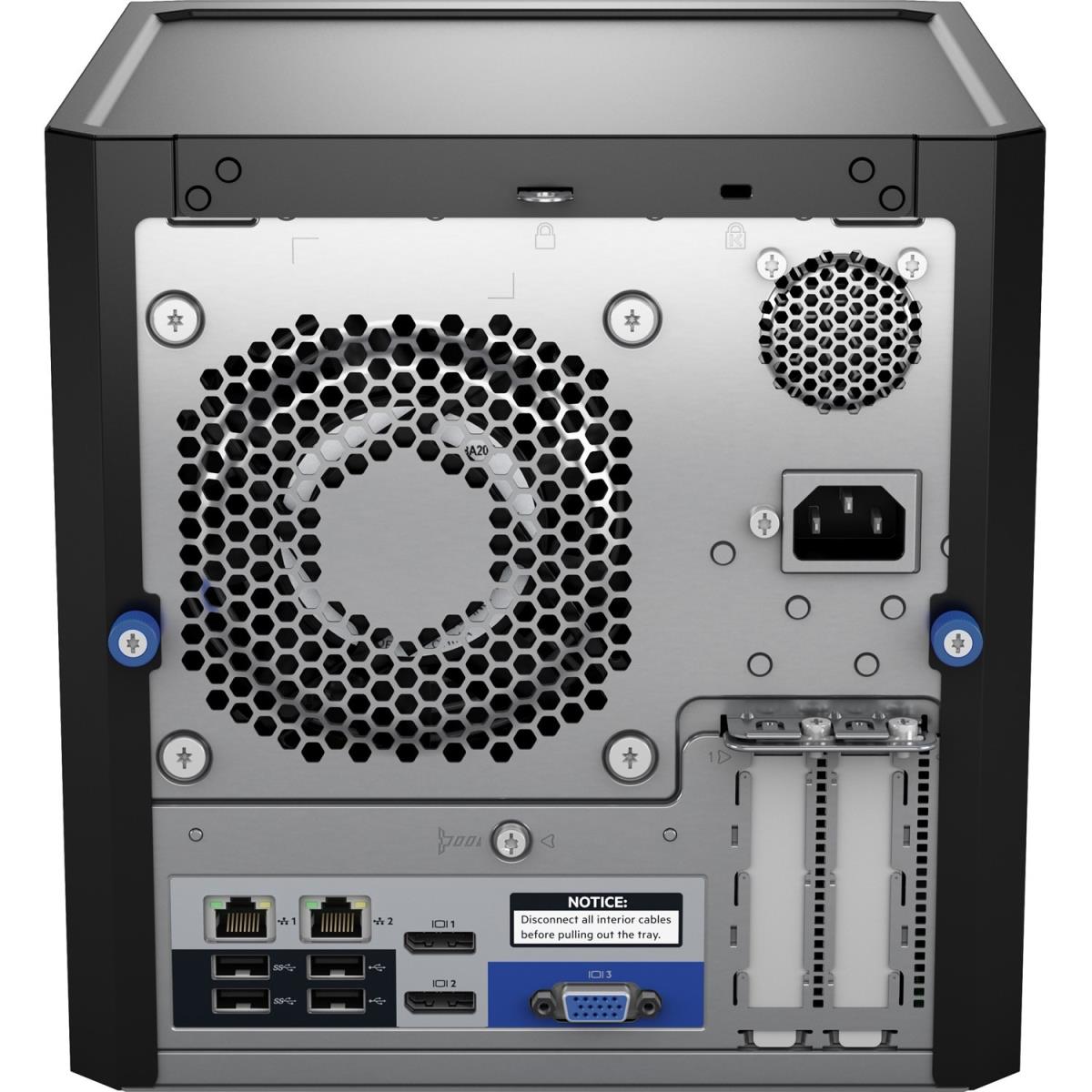ProLiant MicroServer Gen10 X3216 / 8GB-U 4LFF NHP SATA 200W PS