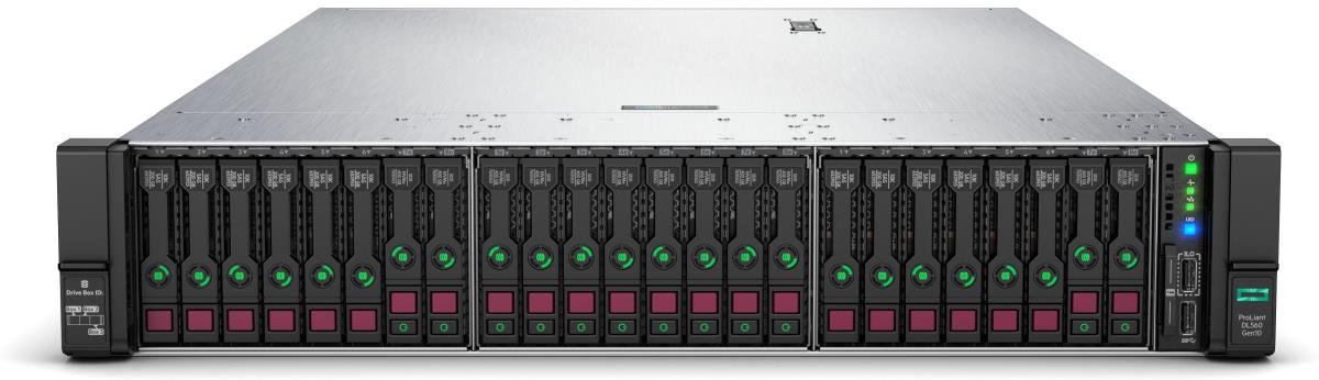 ProLiant DL560 Gen10 - 2p 6130 - 64GB-R - P408i-a 8SFF - 2x1600W PS