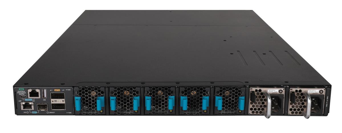 FlexFabric 5945 2-slot Switch, 48x 10/25GbE and 4 x 100GbE Ports