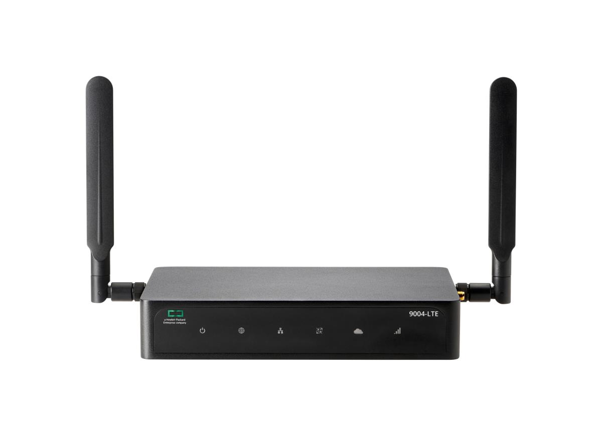 Aruba Networking 9004 (RW) 4-Port 10/100/1000BASE-T LTE 2K Clients - 32 APs Branch Gateway