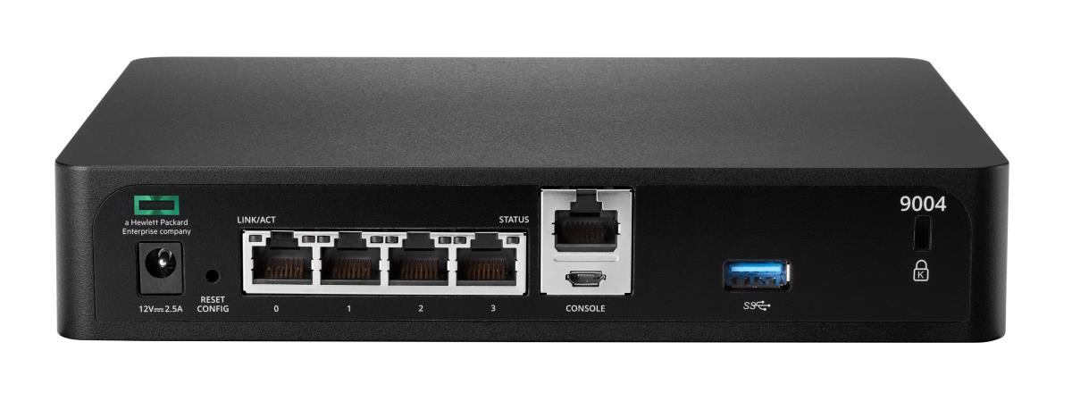 Aruba Networking 9004 (RW) 4-Port GbE RJ45 2K Clients - 32 APs Gateway