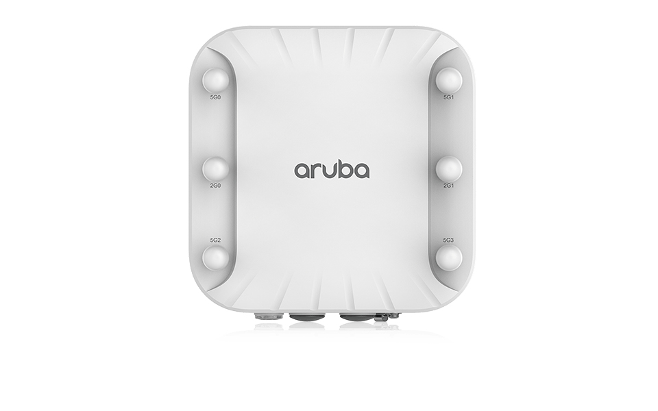 Aruba AP-518 (RW) 802.11ax 2x2:2/4x4:4 Dual Radio 6xRPSMA Connectorized Indoor Hardened AP