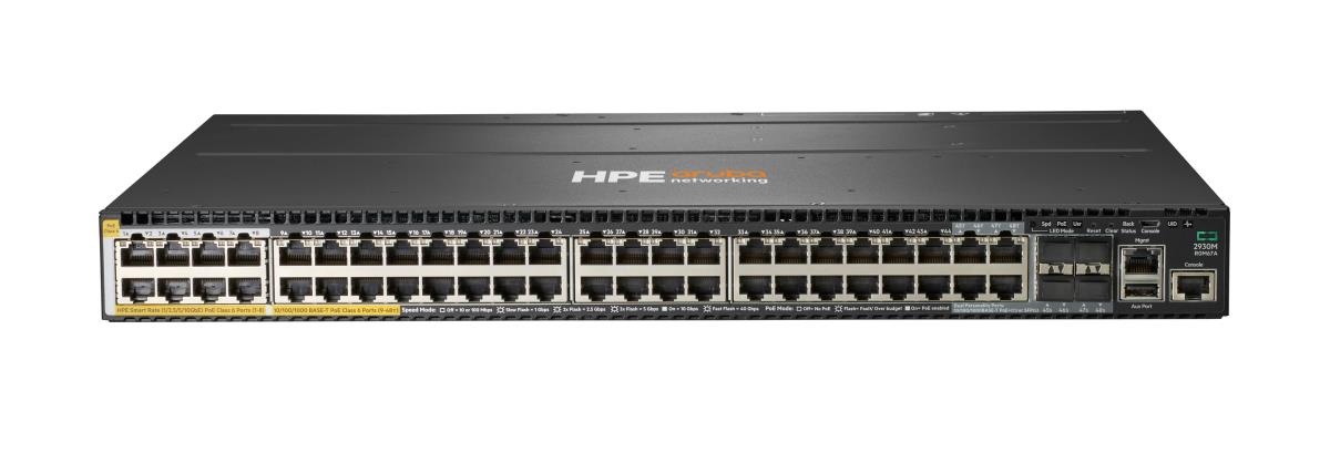 Aruba 2930M 40G 8 HPE Smart Rate PoE Class 6 1-slot Switch