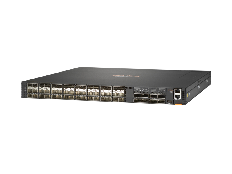 Aruba 8325-48Y8C 48p 25G SFP/+/28 8p 100G QSFP+/28 Front-to-Back 6 Fans and 2 PSU Bundle