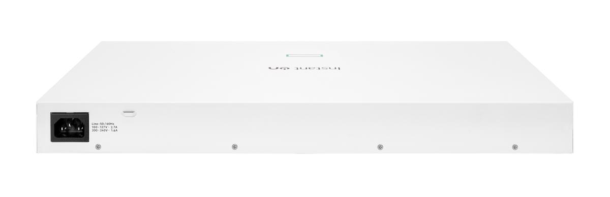 Aruba Instant On 1830 24G 12p Class4 PoE 2SFP 195W Switch, 24 RJ-45 10/100/1000 Class 4 PoE ports