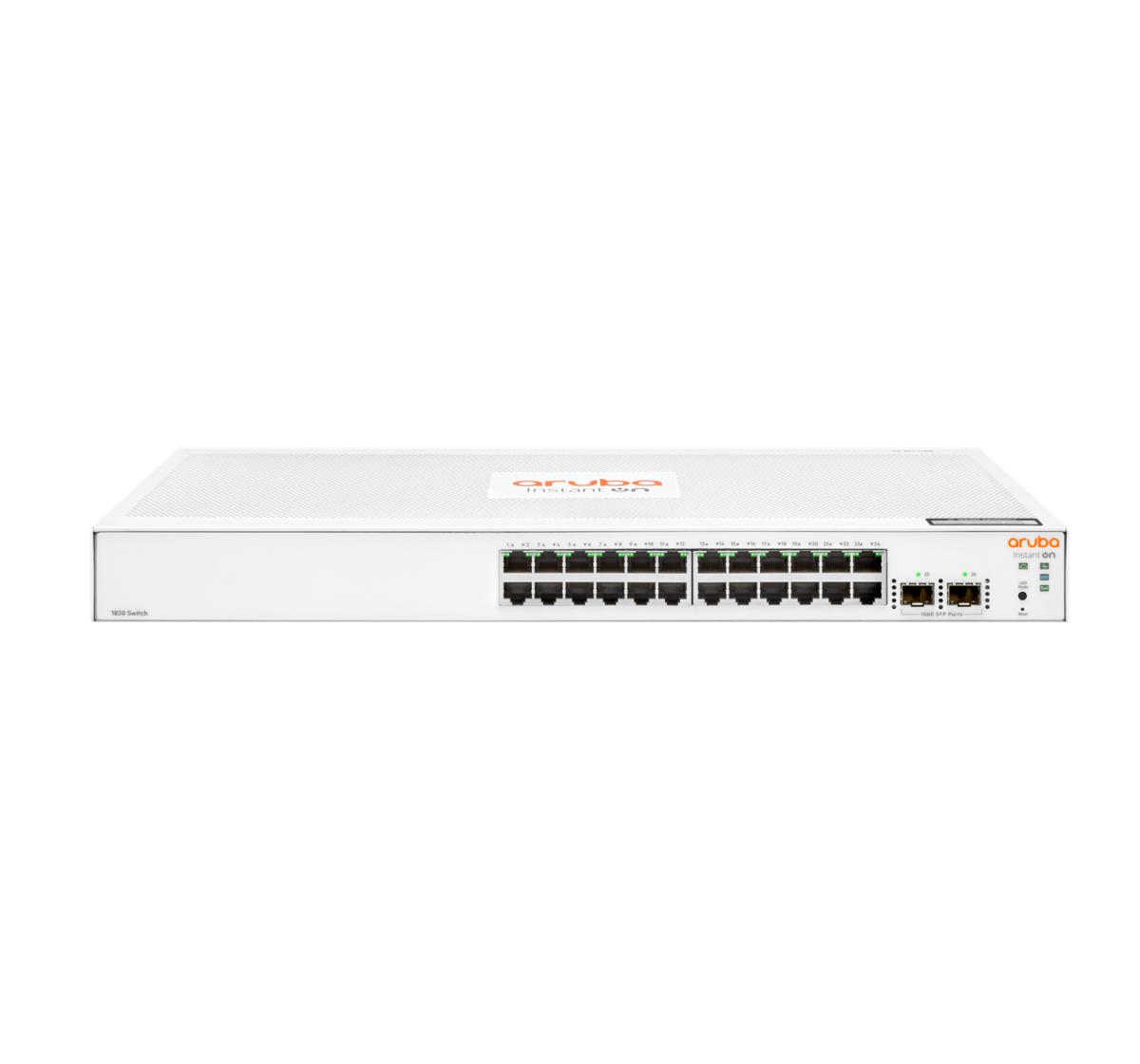 Aruba Instant On 1930 24G L2 Managed Switch, 24xRJ-45 10/100/1000 ports, 2xSFP 1GbE ports
