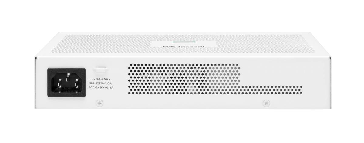 Aruba Instant On 1830 8G 4p Class4 PoE 65W Switch, 8 RJ-45 10/100/1000 Class 4 PoE ports