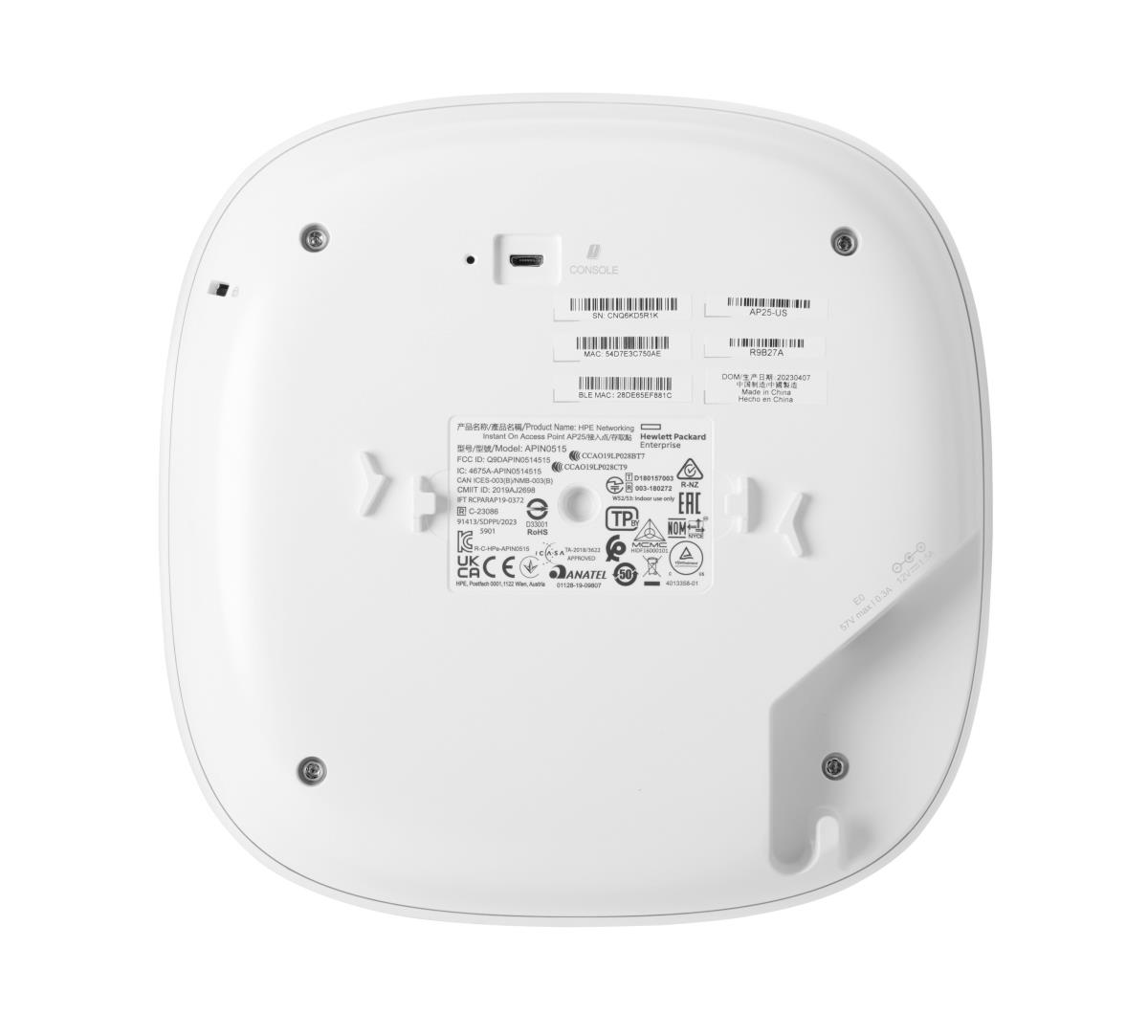 Aruba Instant On AP25 with 12V/18W Power Adapter (EU) Bundle