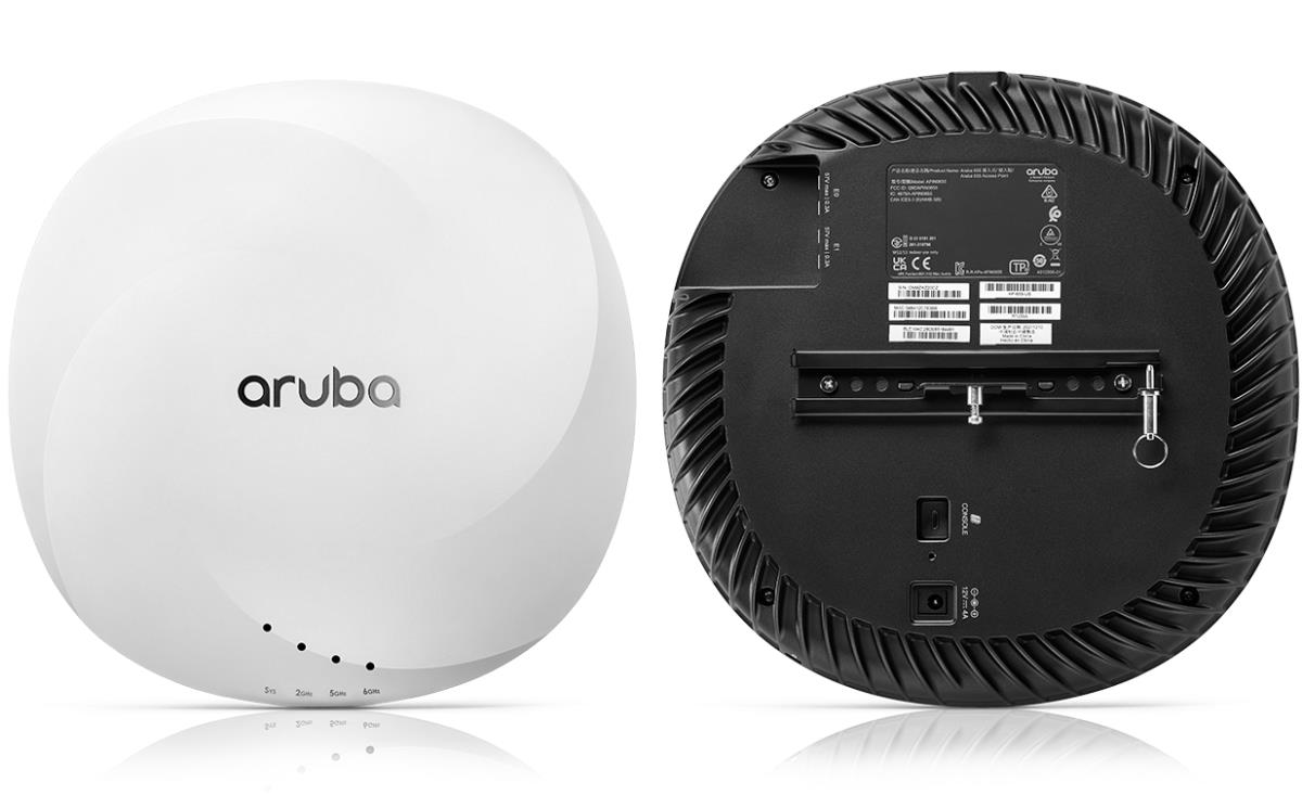 Aruba Networking AP-655 (RW) Tri Radio 4x4 802.11ax Wi-Fi 6E Internal Antennas Campus AP