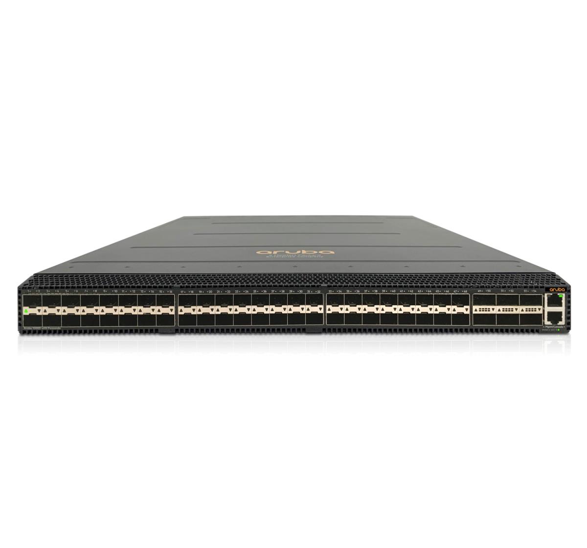 Aruba CX 10000-48Y6C Distributed Services Back-to-Front 6 Fans 2 Power Supplies Bundle