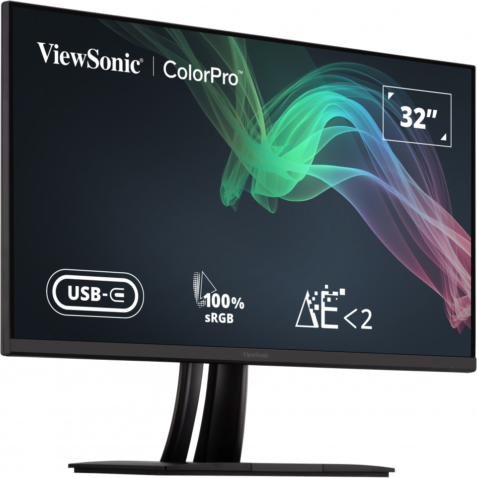 Desktop USB-C Monitor - VP3256-4K - 32in - 3840x2160 (4K UHD) - IPS 5ms 100% sRGB