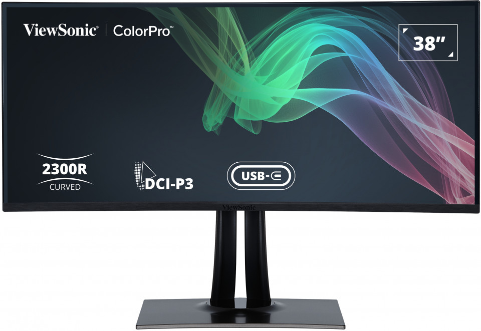 Curved USB-C Monitor  - VP3881a - 38in - 3840x1600 (UWQHD+) - 5ms IPS 100% sRGB