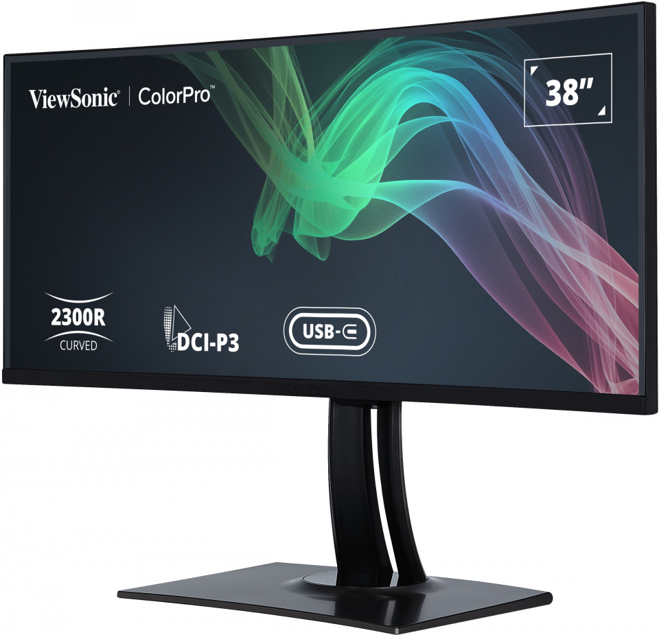 Curved USB-C Monitor  - VP3881a - 38in - 3840x1600 (UWQHD+) - 5ms IPS 100% sRGB