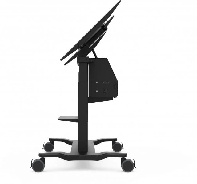 Motorized Trolley Cart For 55-86in Vesa Wall Mount Bracket