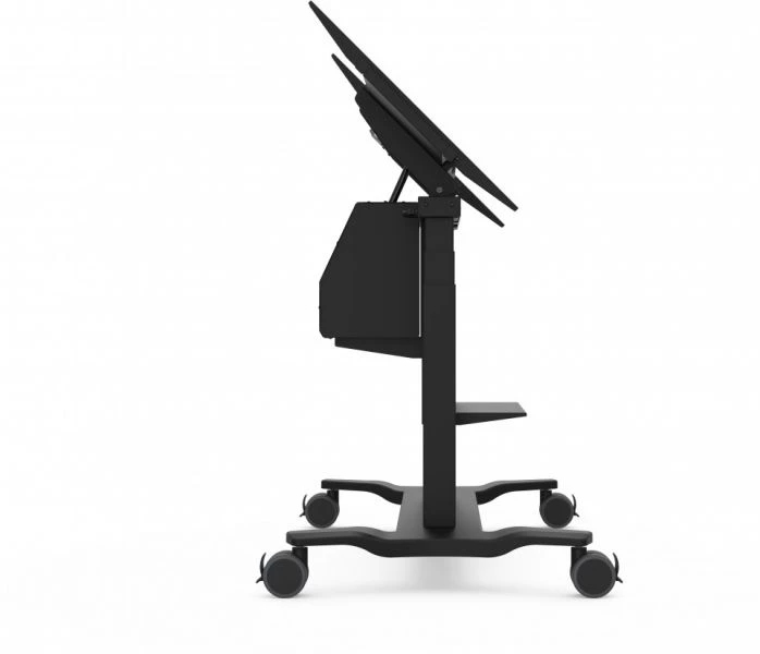 Motorized Trolley Cart For 55-86in Vesa Wall Mount Bracket