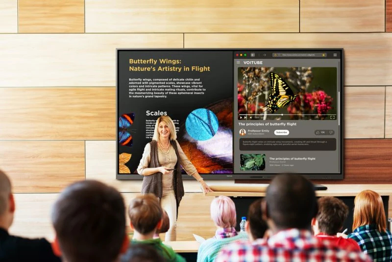 Interactive Flat Panel  - ViewBoard IFP110G - 110in - 3840x2160 (4K UHD)