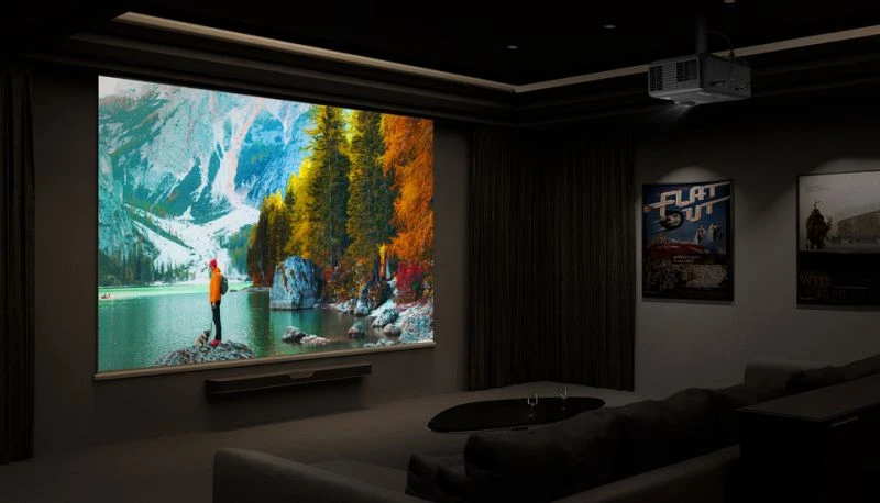 Projector LX700-4KE RGB Laser 4K 5200 Lm 3500000:1