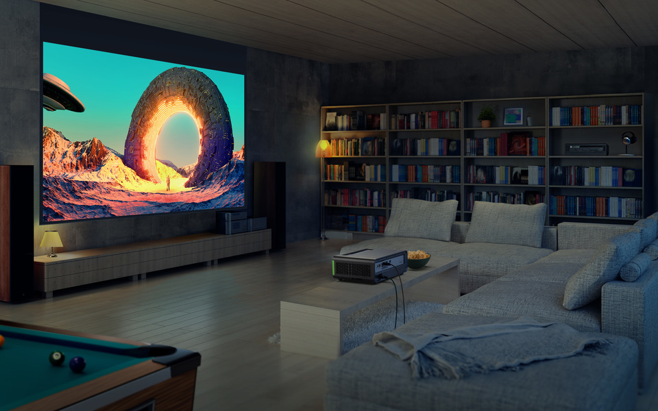 Projector X2-4KE Pro LED 4K UHD 3300 Lm 3500000:1