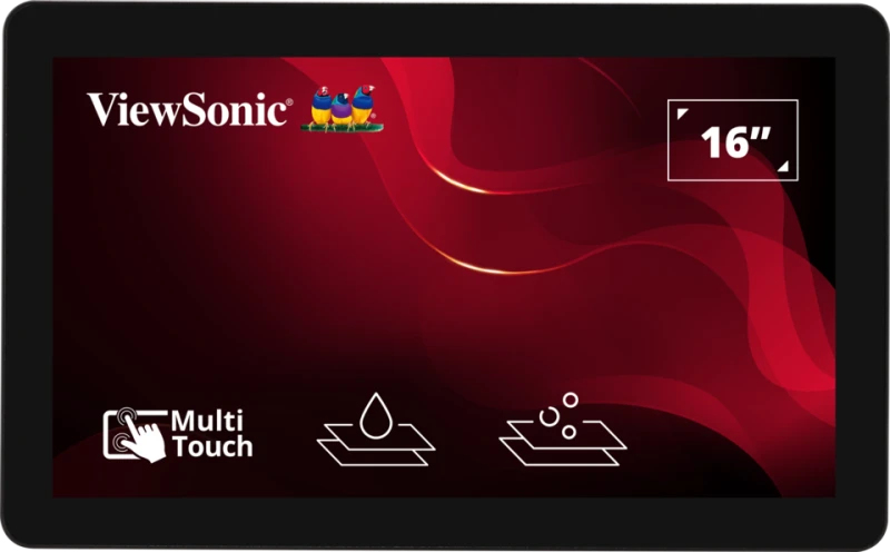 Open Frame Touch Monitor - XF1630 - 16IN - Full HD - 16:9 PCAP 220 nits Matte glass