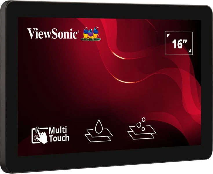 Open Frame Touch Monitor - XF1630 - 16IN - Full HD - 16:9 PCAP 220 nits Matte glass