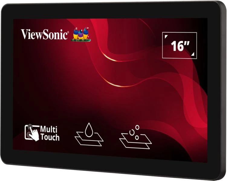 Open Frame Touch Monitor - XF1630 - 16IN - Full HD - 16:9 PCAP 220 nits Matte glass