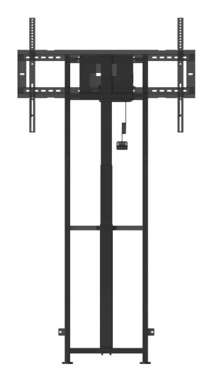 Monitor Mount - VB-STND-104 - wall - 1 monitor - height adjustment - 55 to 86in - Black - Optional Trolley Conversion