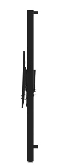 Monitor Mount - VB-STND-104 - wall - 1 monitor - height adjustment - 55 to 86in - Black - Optional Trolley Conversion
