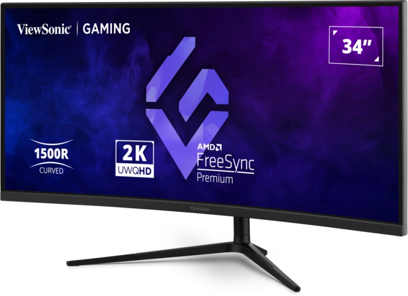 Gaming Monitor -VX3418C-2K - 34in - 3440 x 1440 UWQHD @ 180 Hz - VA - 250 cd/m3