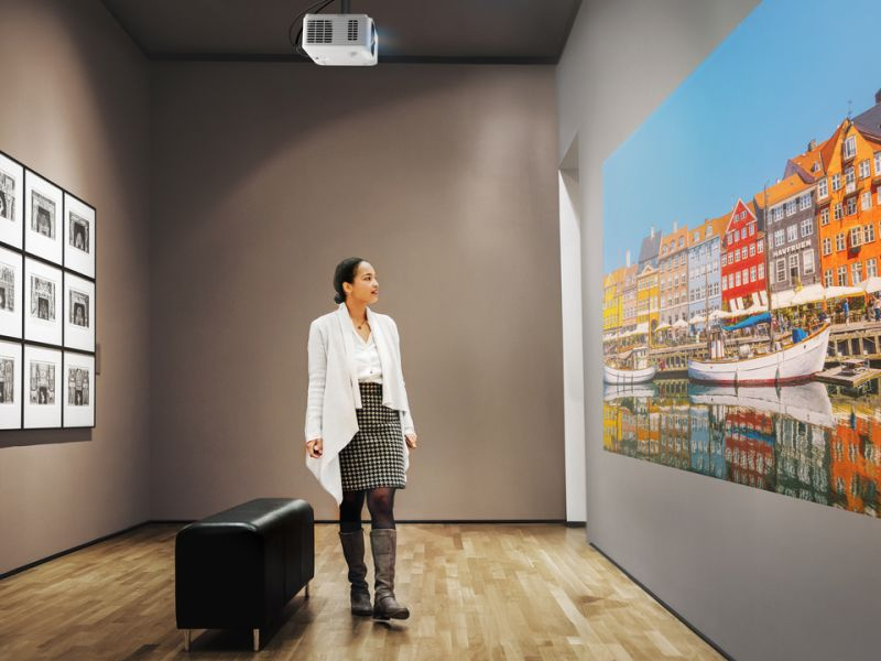 Laser Projector LSD400HD-ST DLP 1080p 4000 Lm 3000000:1