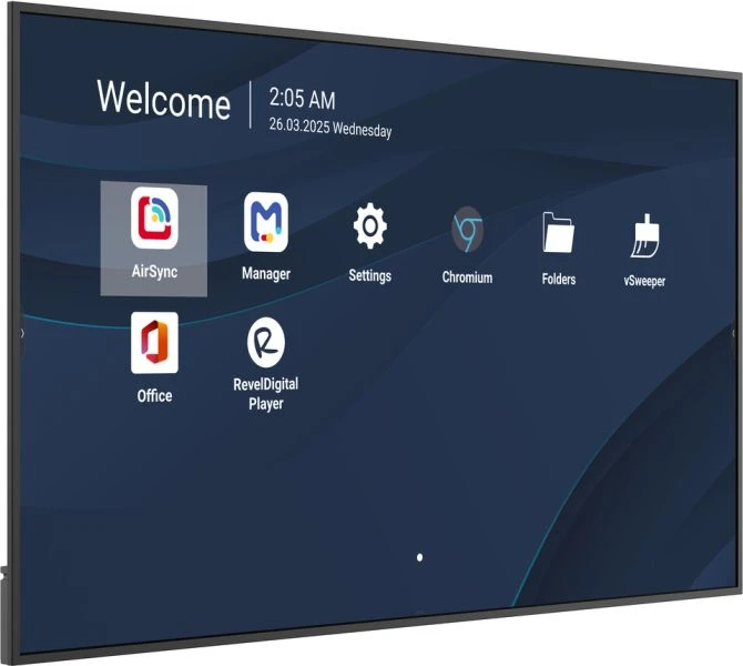 Large format display - ViewBoard CDE8614-2C - 86in - 3840x2160 (4K UHD) - Android 14