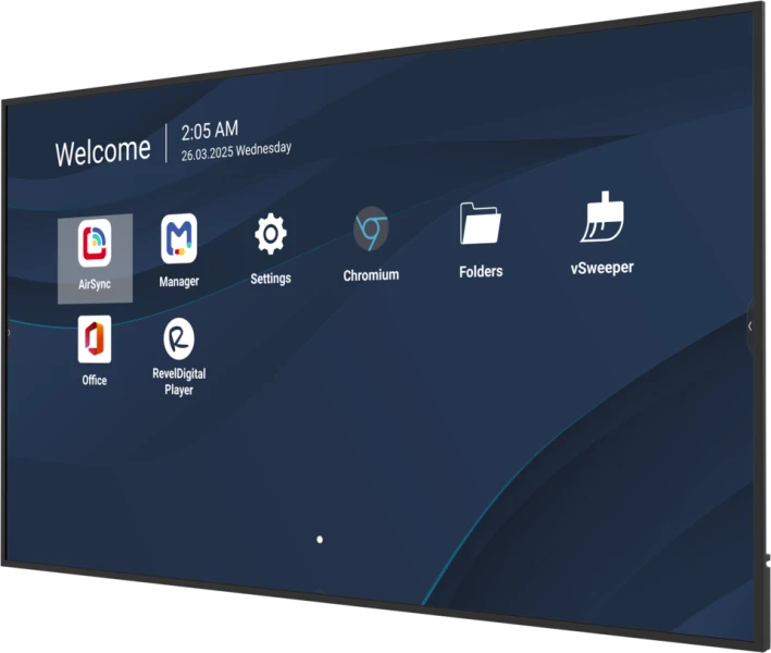 Large format display - ViewBoard CDE8631-1C - 86in - 3840x2160 (4K UHD) - Android 14