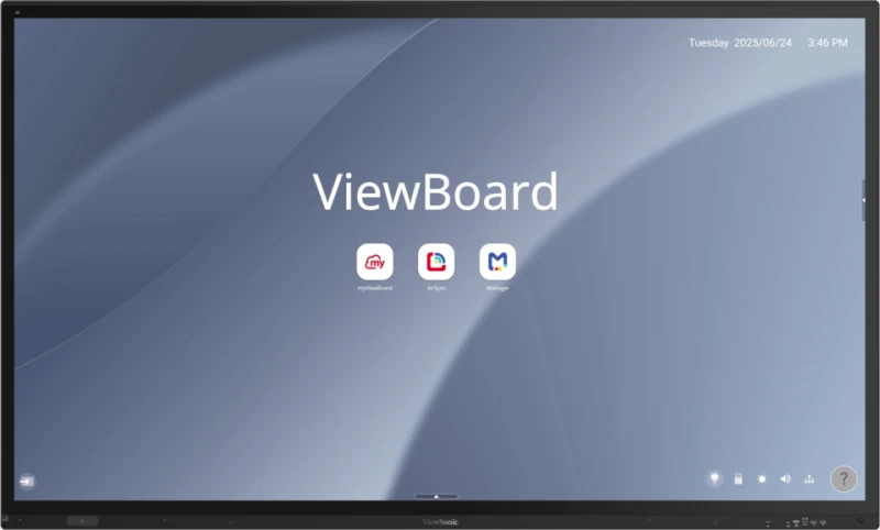 Interactive Flat Panel  - ViewBoard  IFP8663-2C - 86in - 3840x2160 (4K UHD) - Android 15