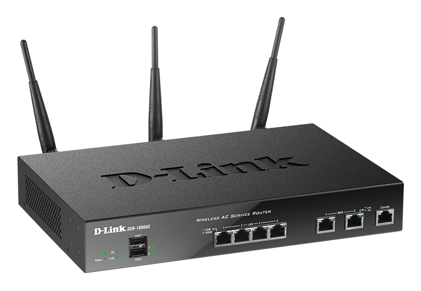 Wireless 11n Router Dsr-1000ac With Ssl Vpn