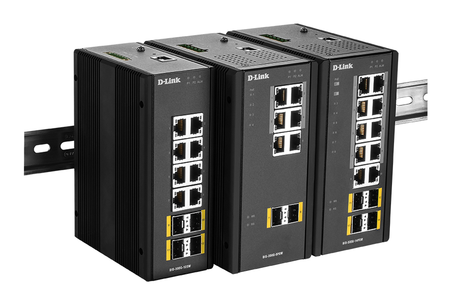 Switch Dis-300g-08psw 4 X 100/1000baset Poe+ Ports + 2 X 10/100/1000 Sf Managed