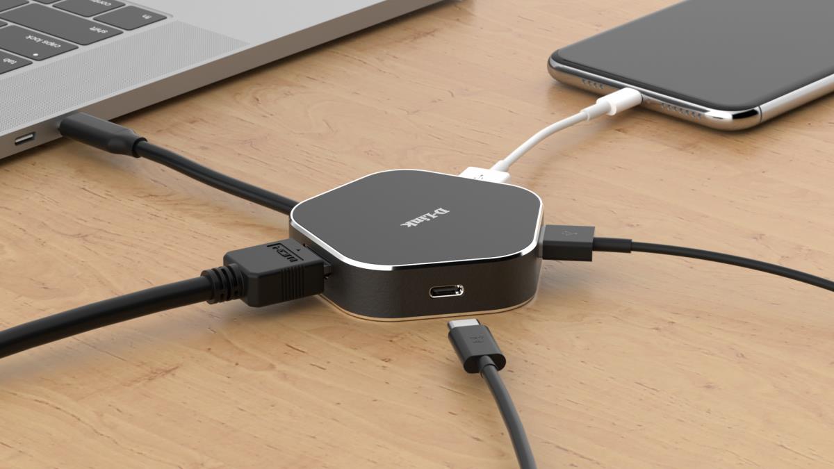 Hub Dub-m420 4-in-1 USB-c With Hdmi And Power Delivery