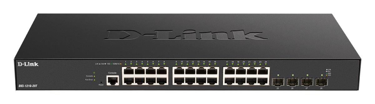Switch Dxs-1210-28t Sfp 28 Ports 25gbe Smart Managed Black