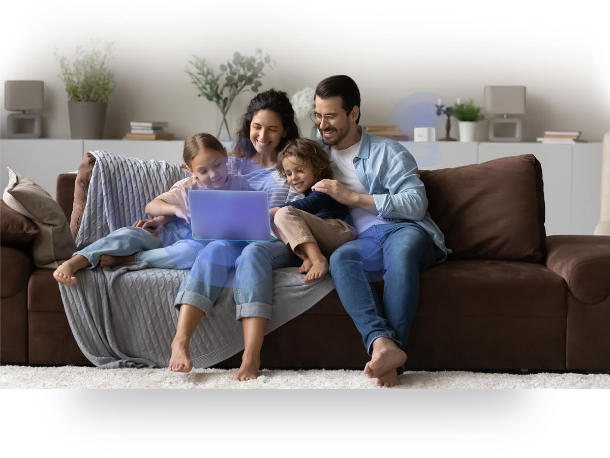 Whole Home Mesh Wi-Fi System - Ax1500 - Eagle Pro Ai - 3 Satellites