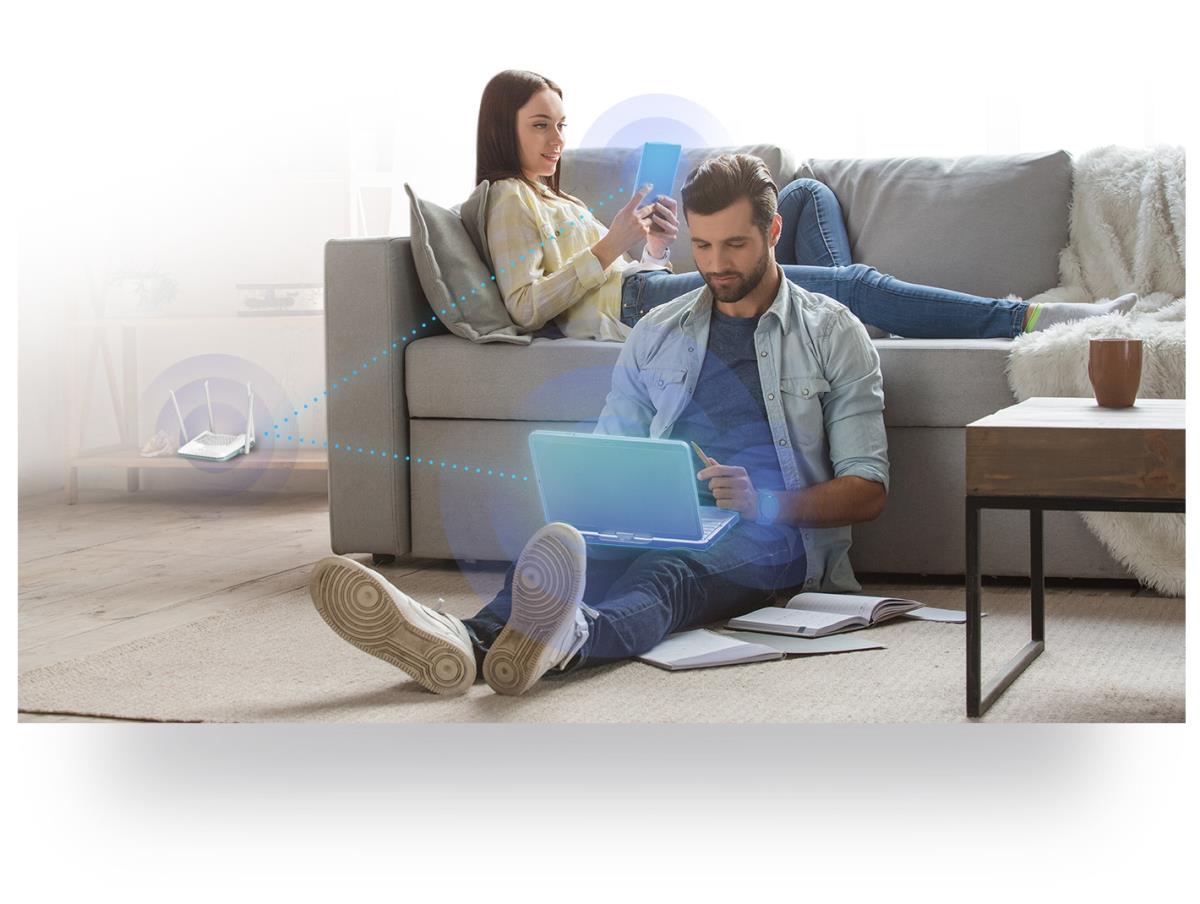 Whole Home Mesh Wi-Fi System - Ax1500 - Eagle Pro Ai - 1 Satellites