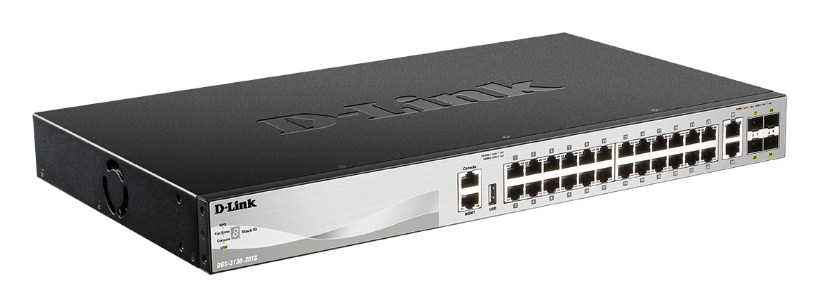 Switch Dgs-3130-30ts/e Gigabit Stackable 30-port Layer3 Managed