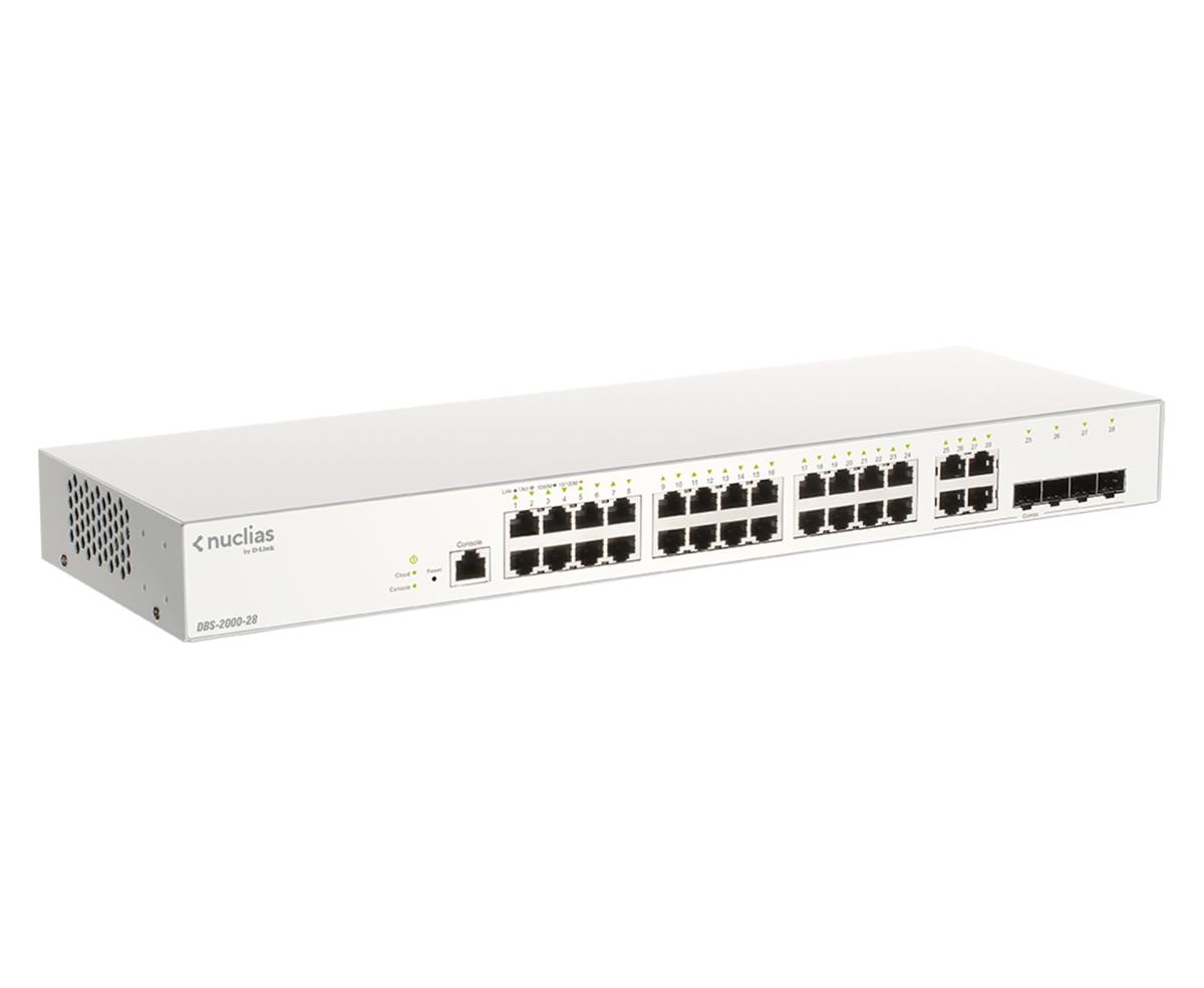 Switch Nuclias Dbs-2000-28e 28-port Cloud Managed