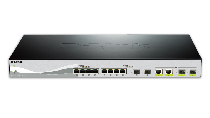 Switch Dxs-1210-12tce 12-ports With 8 10gbase-t Ports And 4 Sfp+ Ports
