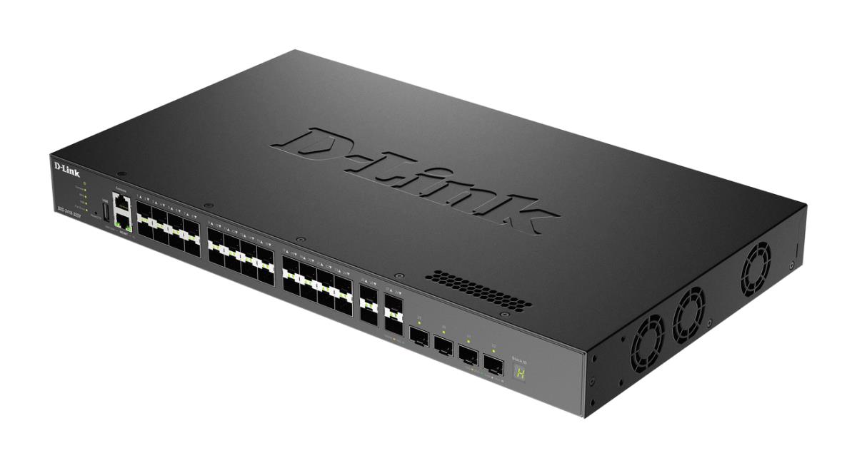 Switch Dxs-3410-32xsy/e 32-ports 10g Stackable L3 Managed Black