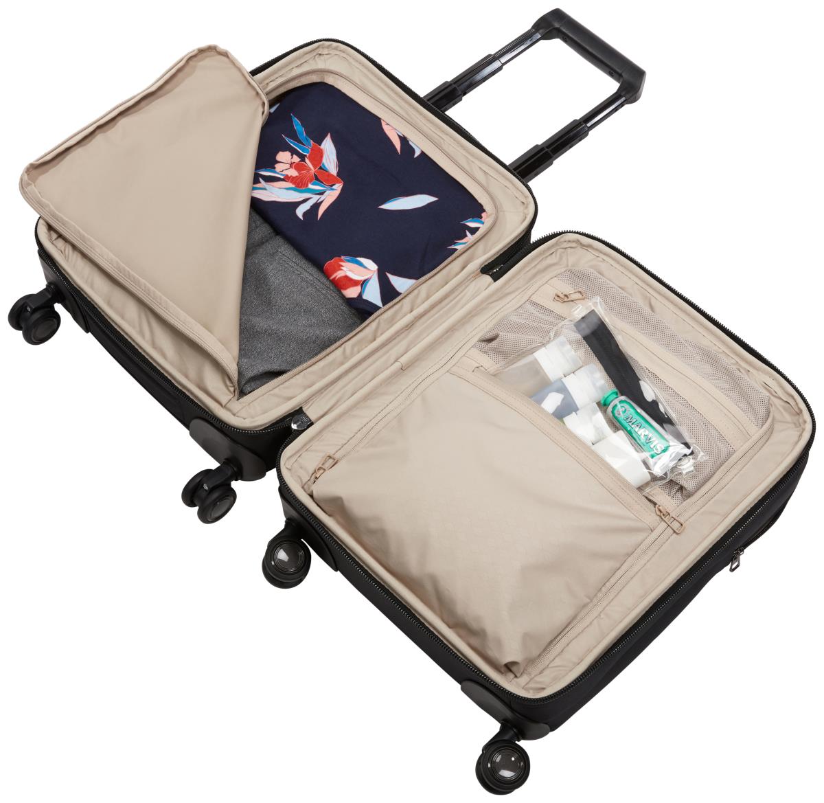 Spira Compact Carry On Spinner - Black