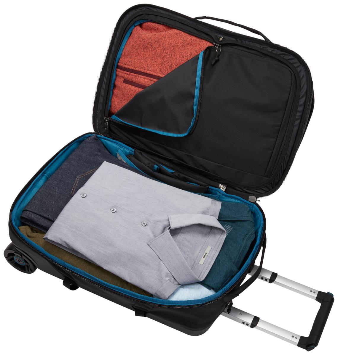 Subterra Wheeled Duffel 55cm/22i - Black