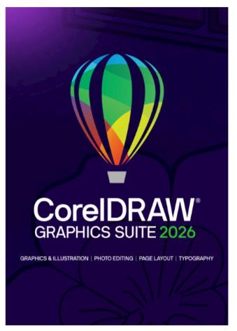 Coreldraw Graphics Suite 2026 - Licence - 1 User - Esd - Windows / Mac - Multi Language