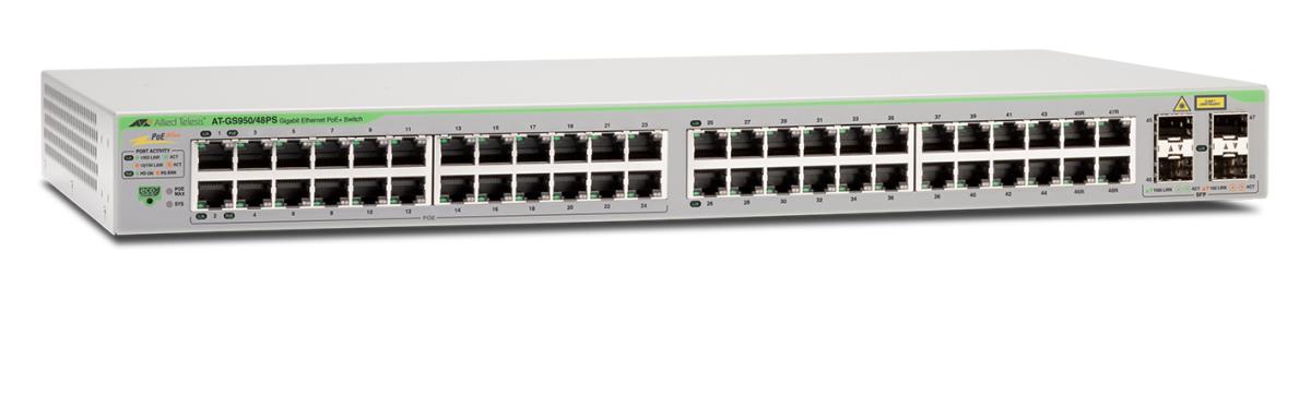 48 Port Gigabit Websmart Poe Plus Edge Switch With 2 Sfp Combo Ports