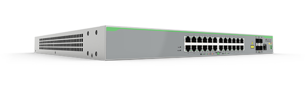 24 X 10/100t Poe+ Ports And 4 X 100/1000x Sfp (2 For Stacking) - Fixed Dual Ac Power Supply