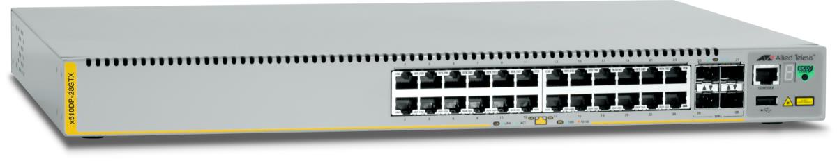 Stackable Gigabit Top Of Rack Datacenter Switch With 24 X 10/100/1000t  4 X 10gsfp+ Ports  Dual Hot