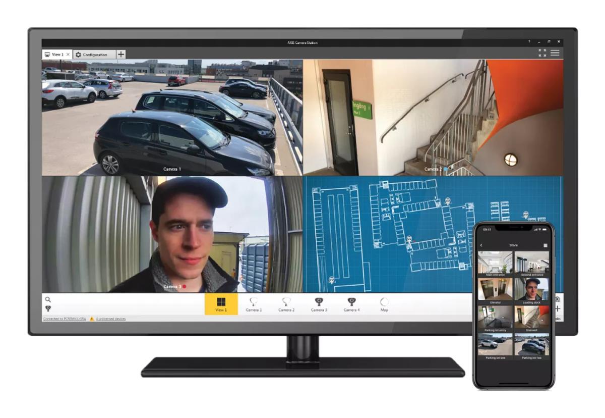 Camera Station - 5 Core Device License 4 Pack